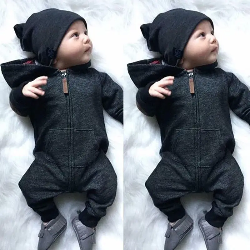 Anlencool 2019 Spring Newborn Kids Baby Boy Thin Infant Romper Jumpsuit