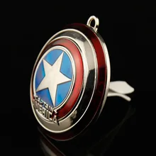 Бренд Авто Выход Кондиционер vent Духи клип Мстители мультфильм автомобили ароматизатор запах ионизатор аксессуары