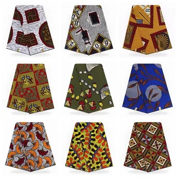 

Veritable Wax Soft New Original Wax Pagne High Quality Direct Selling African Fabric Free Shipping 100% Cotton African Material