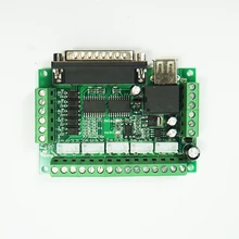 Mach3 cnc milling machine 5 axis control card for stepper motor driver breakout interface board Mach3 cnc milling machine 5 axis control card for stepper motor driver breakout interface board