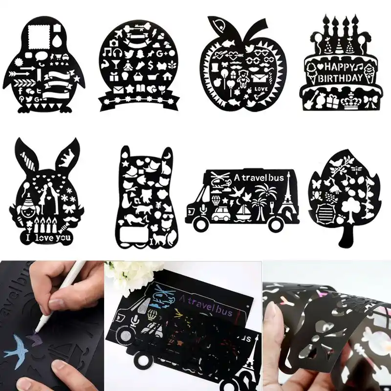 Temizle Pullar Ici Bos Resim Sablonu Diy Boyama Modeli Ev