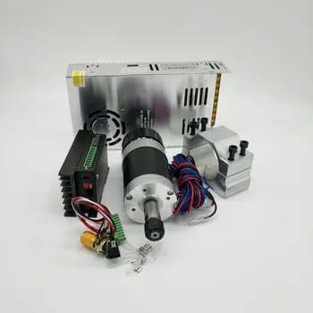 

DIY engraving machine WS55-180 brushless spindle 400W with ER11 + mach3 speed drive+Power supply + fixture