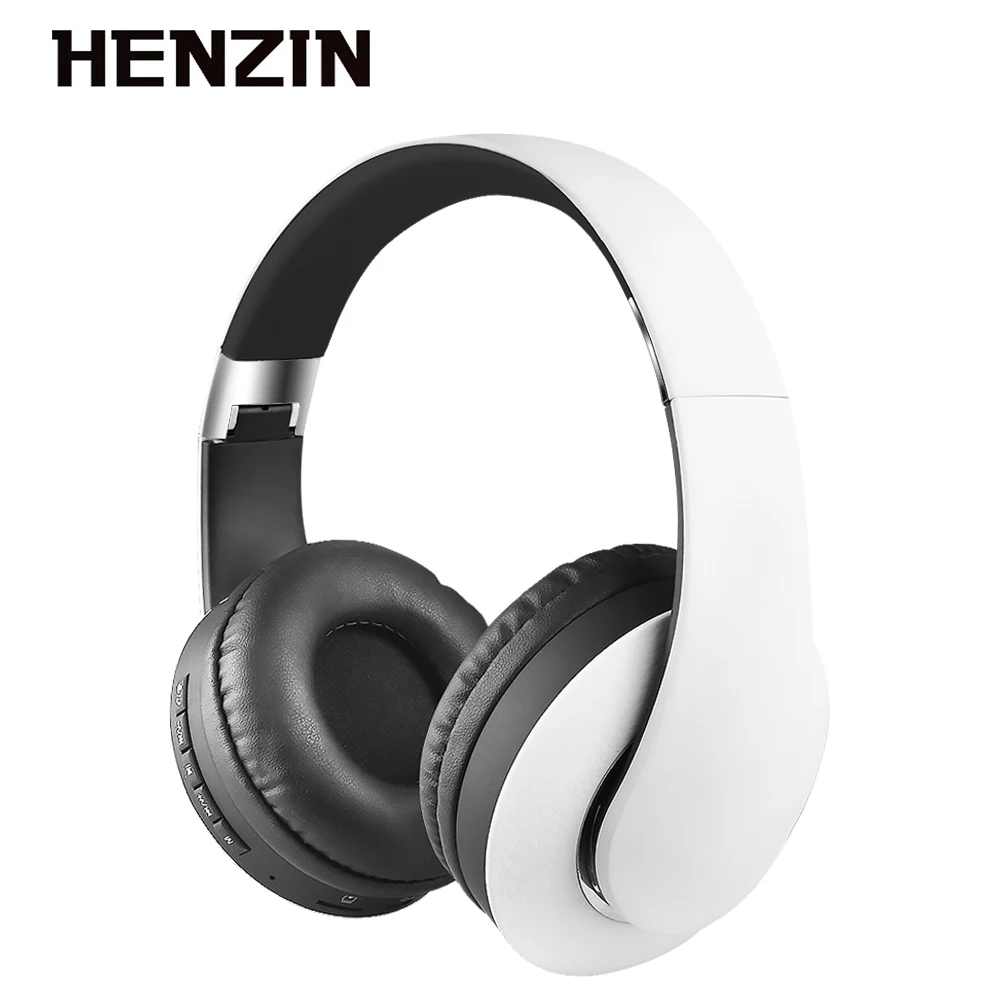 

Foldable Hifi Stereo Bluetooth Headphone Wireless & Wired Music Headset w/ Mic Mp3 FM Radio TF Aux Hands-free for Phone PC
