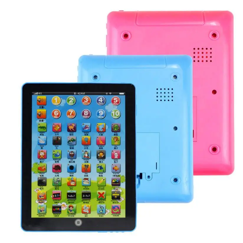 

Free Shipping Child Kids Computer Tablet Chinese English Learning Study Machine Toy # toy for children torre de sonido