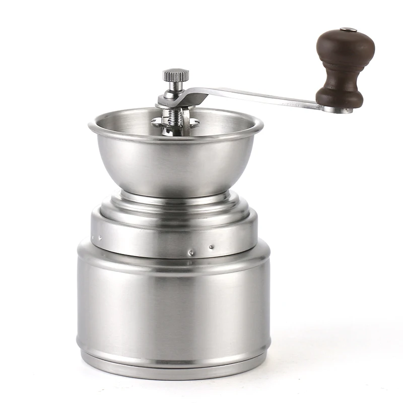 

Coffee Machine Stainless Steel Grinder Coffee Beans Grinding Hand Grinding Pepper Can Wash Hands