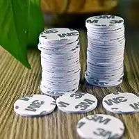 1000 stuks 13.56 Mhz NFC MF 1 K S50 F08 Proximity Smart Card RFID Tags Dia 25mm Lijm 3 M Lijm Stickers voor Toegangscontrole