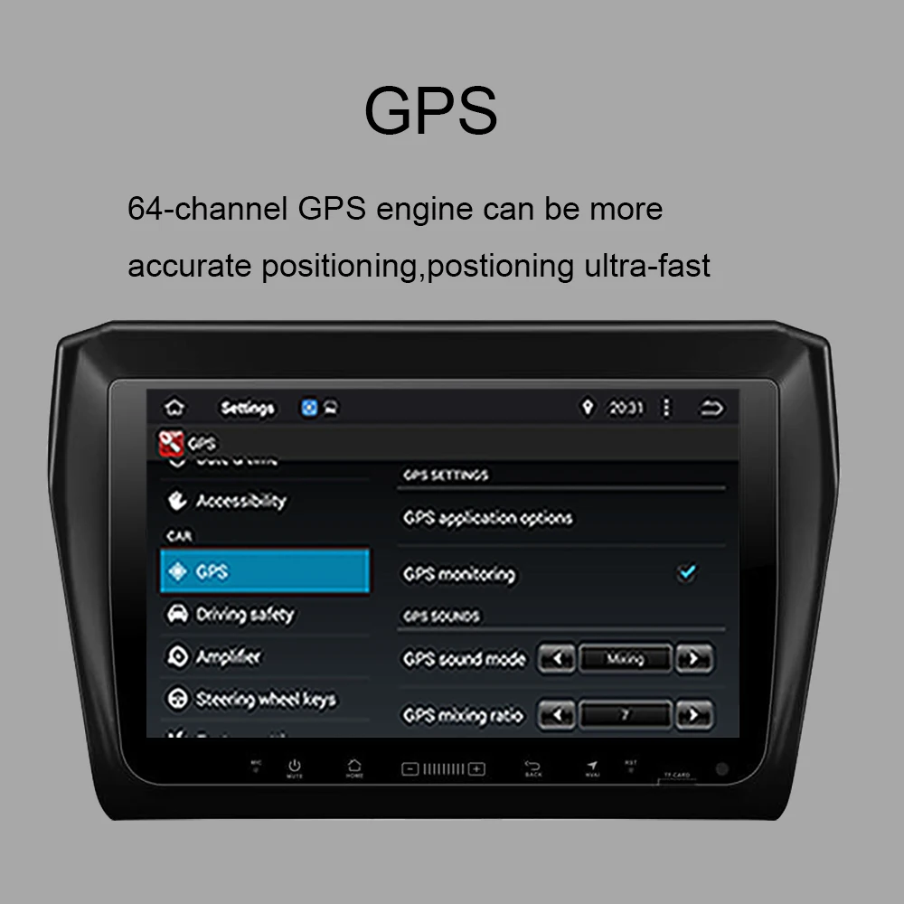 Clearance 9 Inch Android 9.0 Octa Core 4GB RAM Car Radio Stereo with Multimedia Player For SUZUKI SWIFT/DZIRE 2017-2020 Car GPS Navigation 4