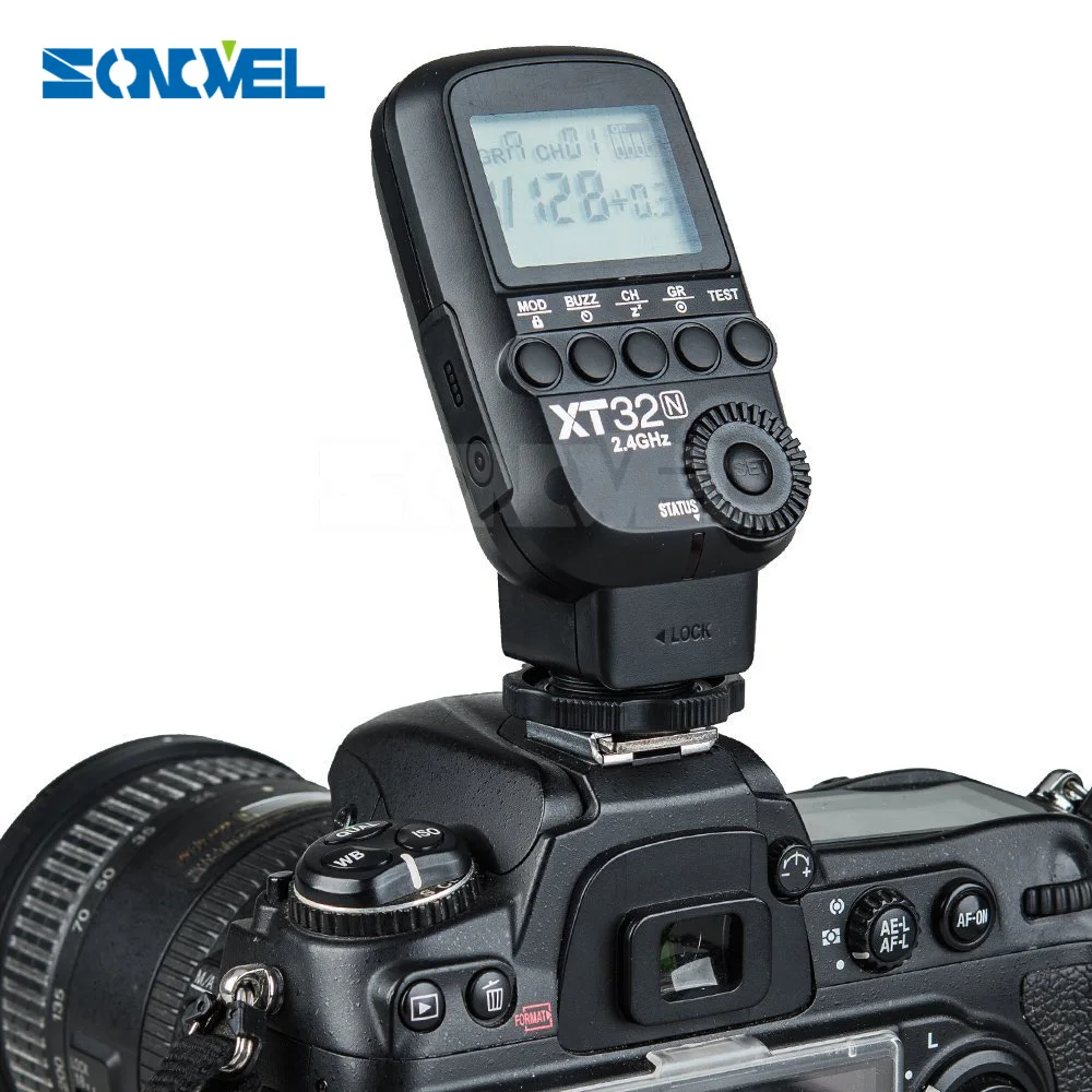 Godox XT32N 2,4G беспроводной HSS 1/8000s вспышка триггер+ 3x XTR-16 приемники для Nikon GODOX AD360 AD360II AD180