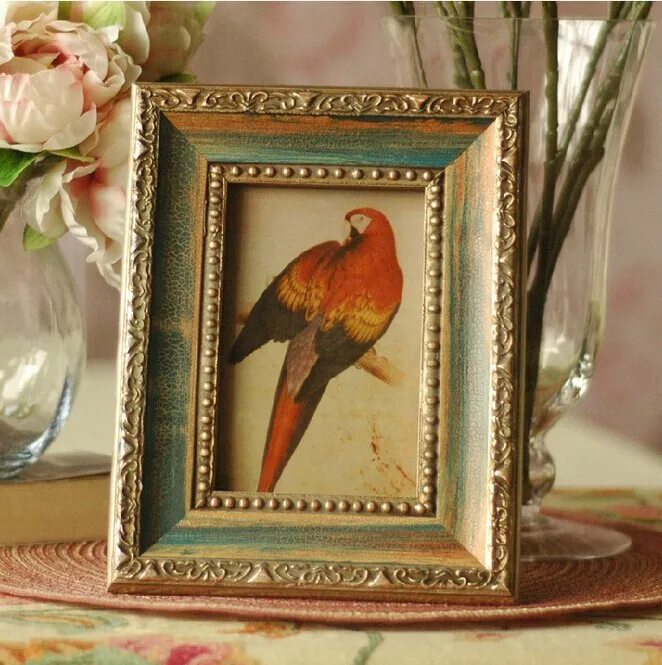 6in Wooden Photo Frame American country Style Antique Vintage do old Rectangle Picture Frames Home Decoration Gifts 6in Wooden Photo Frame American country Style Antique Vintage do old Rectangle Picture Frames Home Decoration Gifts