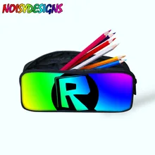 

3D Roblox Toys Printing Kids Pencil Case Women Makeup Bag Cosmetics Cases Pen Box For School Stationery Pencil Bags Holder