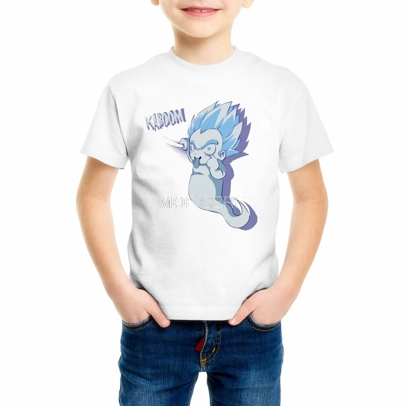 Футболки Vegeta аниме Гоку для сына, для мальчиков, девочек, детей, Camiseta Harajuku, футболка с принтом Dragon Ball топы, Z17-6 - Цвет: 11