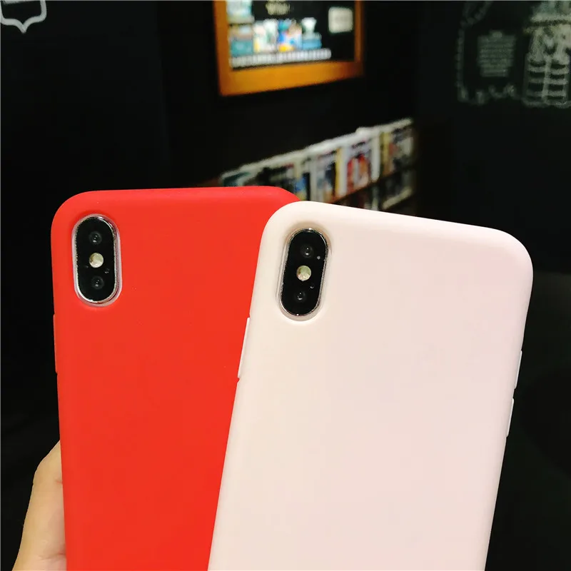 Чехол для телефона Kerzzil карамельного цвета из ТПУ iPhone X 10 чехлы 7 8 6 6s Plus