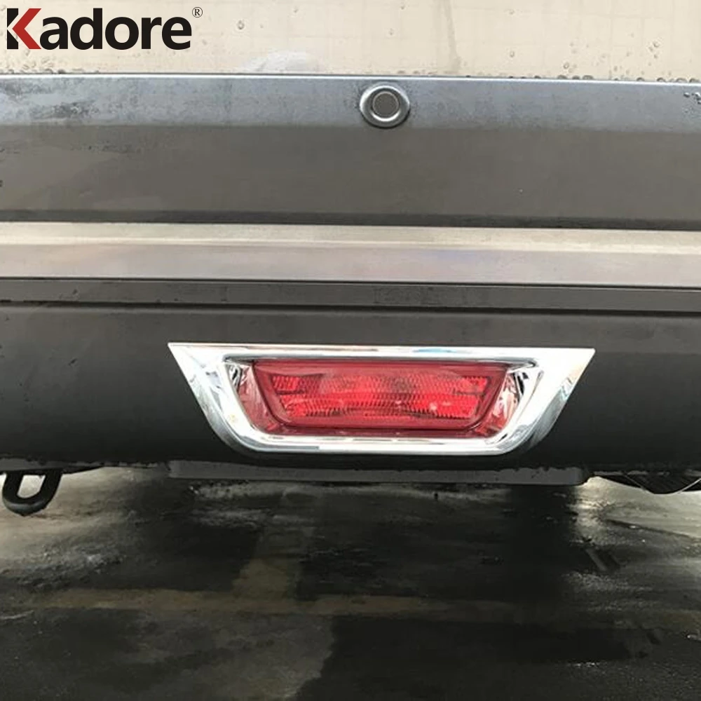 

For Nissan Kicks 2017 2018 2019 ABS Chrome Rear Brake Lights Stoplights Bezel Cover Car Lamp Turn Single Bottom Trim Car Styling
