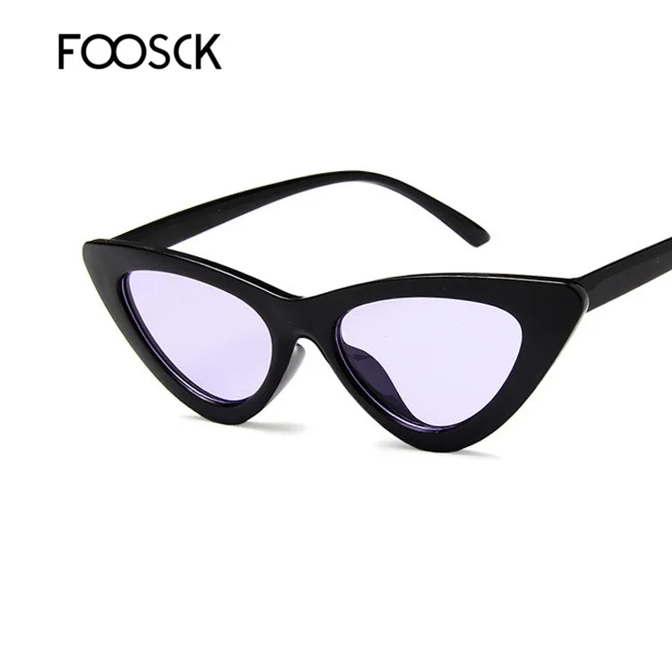 Женские солнцезащитные очки в леопардовой оправе FOOSCK винтажные брендовые