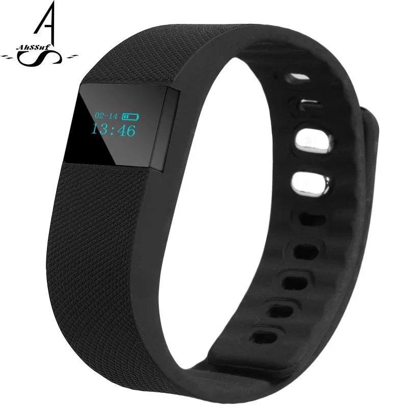 AhSSUF Fitness Tracker Activity Smartband TW64 Bluetooth Vibratinga Alarm Bracelet Sports Inteligente Wristband For Android IOS