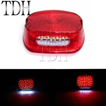 

Motorcycle Taillights LED Tail Brake Light License Plate Light 12V for 1991-2010 Harley Sporter Road King Dyna Touring XL FLST
