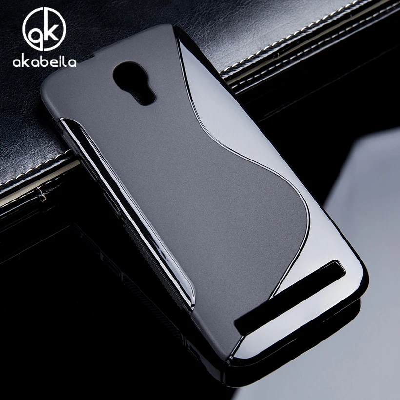 

AKABEILA Soft Black Case For Alcatel OneTouch Idol2 Mini Idol4 Idol 4 4S Pop2 6037 6055 6070 7044 7043A 7043Y 7044 Silicon Cover