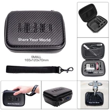 Promotion Travel Storage Collection bag Case for Go Pro Hero 5 4/3+/3 M10 M20 SJ4000 SJ6000 SJ7000 Xiaoyi SOOCOO Action Cam