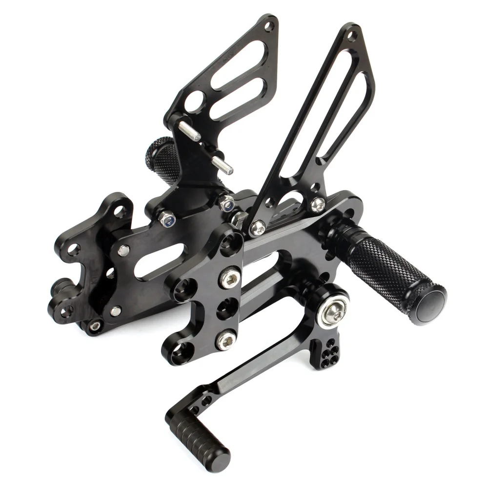 

BIKINGBOY CNC Billet Adjustable Rearsets Footpegs Foot Rests Rear Sets for KTM RC8 / RC8R STANDARD 2008 2009 2010 2013 2014