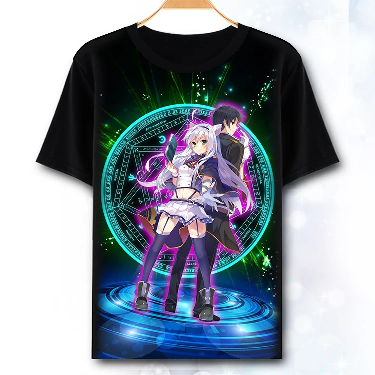 Anime Akashic Records of Bastard Magic Instructor Sistine Fibel T-shirt Tee Tops