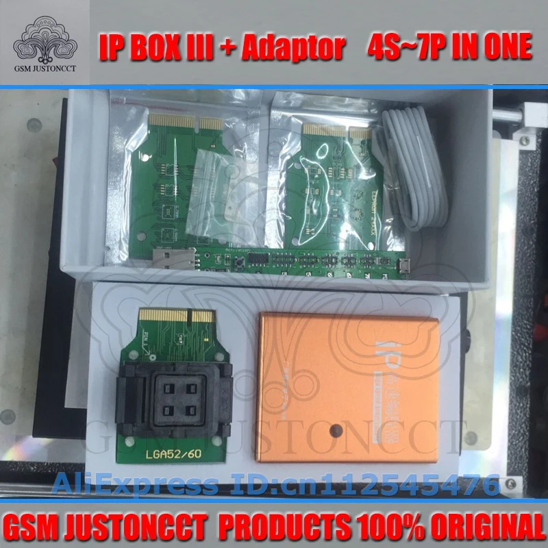 Оригинальный высокоскоростной программатор gsmjustoncct Ip box 3 для Iphone и Ipad + Авиапочта