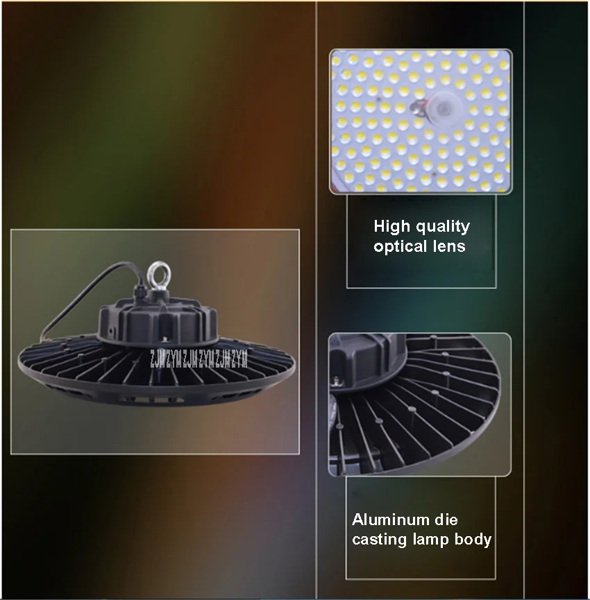 Новая высококачественная UFO-B150 горная лампа 200 Вт светодиодный потолочный светильник Заводская люстра склад наружная Водонепроницаемая горная лампа 85-265 в