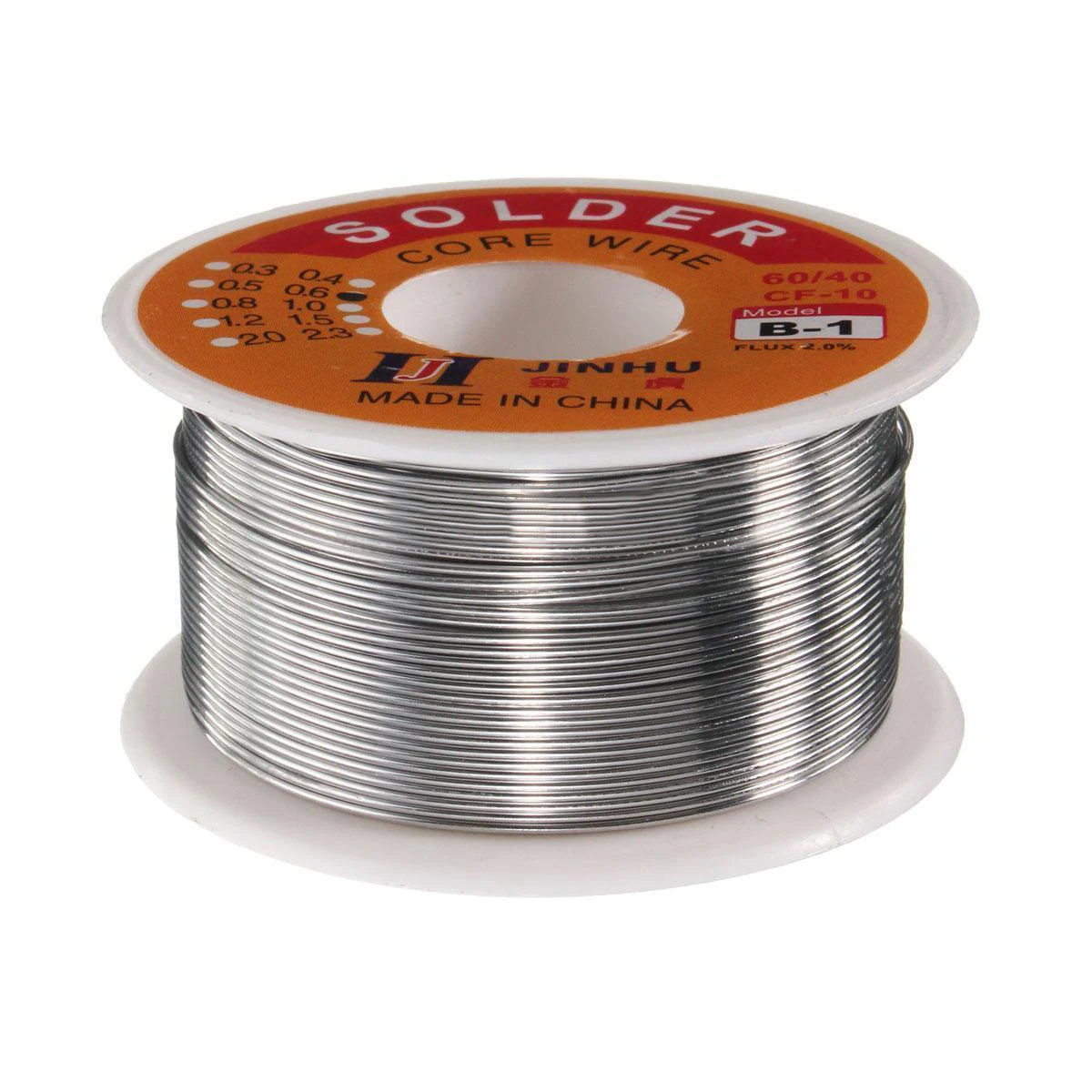 

Generic 0.6mm 100G Tin Lead Roll Solder Wire Rosin Core Soldering 2% 60/40