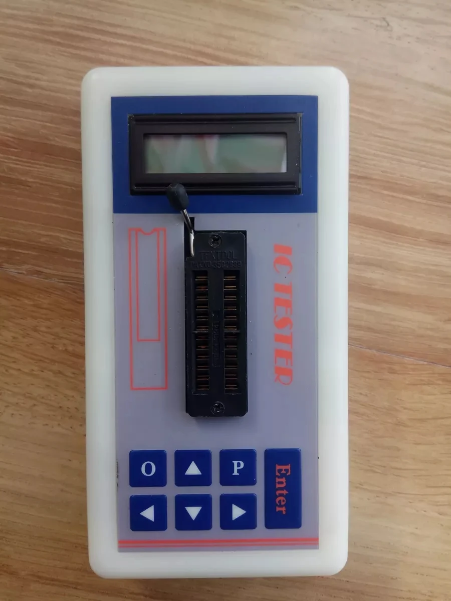 

IC Tester Transistor Tester Detect ntegrated Circuit IC Tester Meter MOS PNP 74ch 74ls CD4000 HEF400 4500 amplifiers