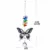 H&D 20mm/38mm Handmade Chakra Butterfly Suncatcher Crystal Ball Prisms Rainbow Maker Window Hanging Ornament Home Wedding Decor