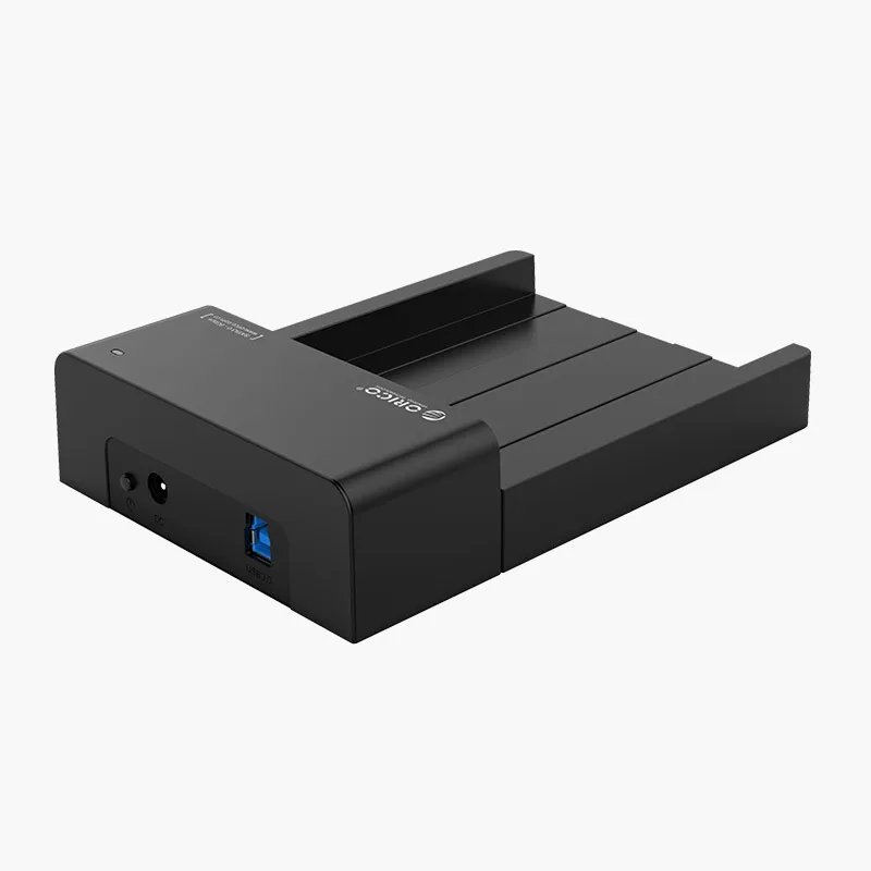 ORICO 6518US3 супер Скорость USB 3,0 жесткий диск HDD и SSD док-станция для 2,5 дюйма и 3,5 дюйма SATA Поддержка 8 ТБ HDD-черный