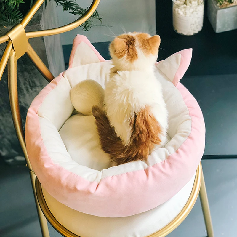 Petshy Ins Горячая кошка кровать подушка с подогревом собака корзина кровати дивана