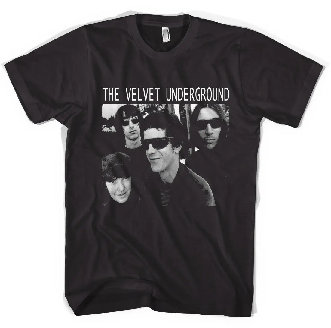 THE VELVET UNDERGROUND LOU REED T-SHIRT UNISEXE toutes les tailles couleursmen T shirt o-neck | Мужская одежда