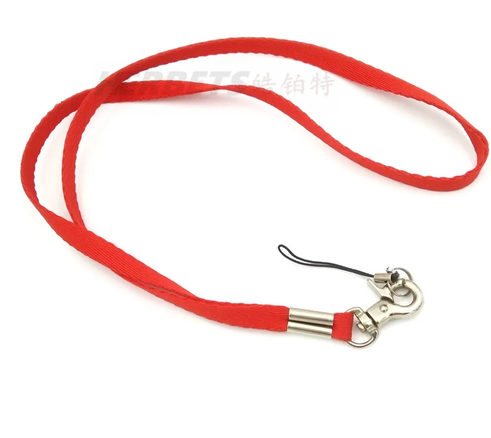 HERBETS الرقبة حزام الحبل الانفصالي للهاتف المحمول USB حامل حامل شارة اسم id مفاتيح المعادن كليب