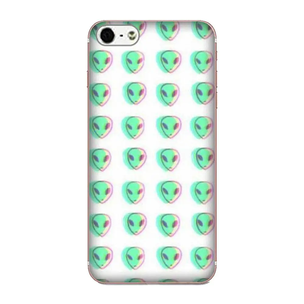 Trippy Alien высококачественный классический чехол для телефона Apple iPhone 4 4S 5 5C 5S SE 6 6S 7 8