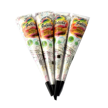 

1pc White Henna Cones Temporary Tattoo For Bridal Wedding Body Art Paint Ink