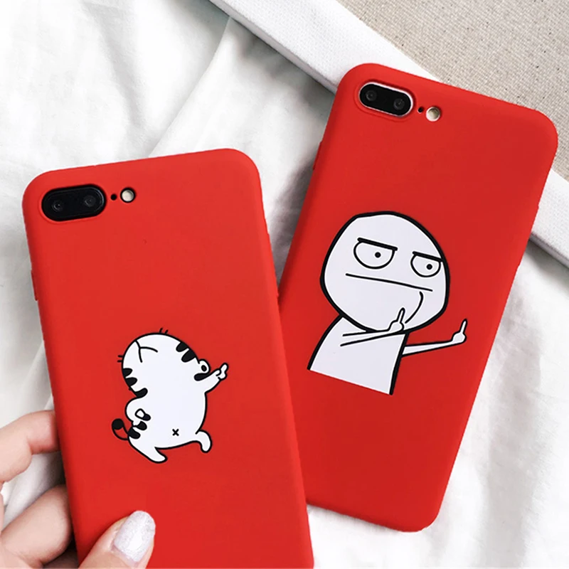 Funny Cartoon For iphone X S R Max TPU Case For iphone 5 6S SE 6 7 8 Plus Cover Dancing Cat Abstract Unicorn Middle Finger Cases Funny Cartoon For iphone X S R Max TPU Case For iphone 5 6S SE 6 7 8 Plus Cover Dancing Cat Abstract Unicorn Middle Finger Cases