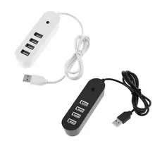 4 Port Portable USB Multi Ports Hub Splitter Expansion Adapter USB Hubs for Laptop Computer Peripherals High Quality