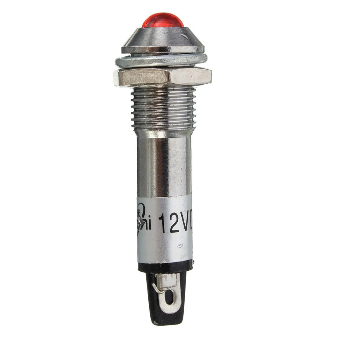 8 мм DC 12V авто светодиодный индикатор лампа красный|dash lights|auto ledled indicator light |