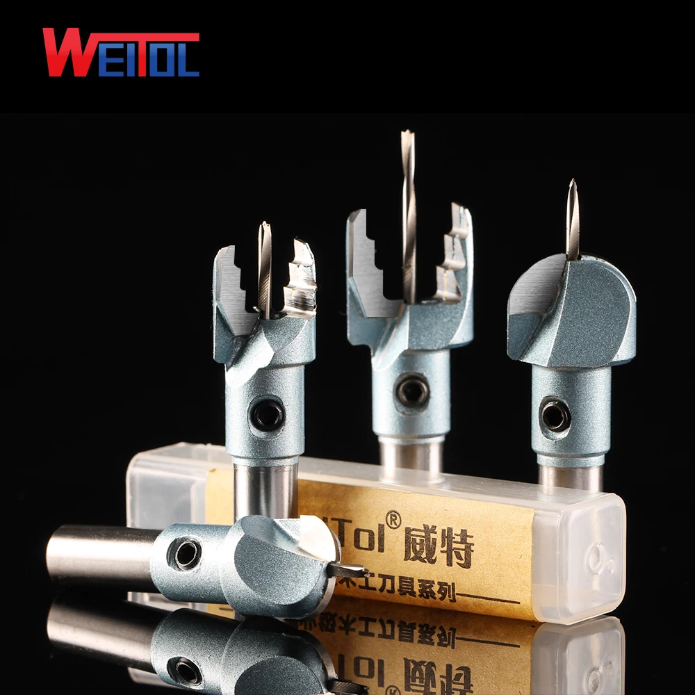 

Weitol free shipping 2 pieces Milling Cutter Router Bit Stupa Bit Woodworking Tools Wooden Para CNC