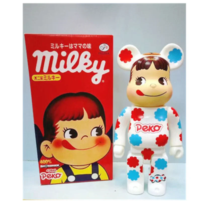 

400% 28cm Bearbrick BE@RBRIC Cos Peko Toy DIY Graffiti Vinyl Action Figure Gloomy Bear Collectible Model Toy H97