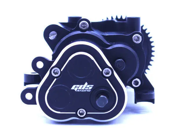 GDS Racing Alloy Gearbox Assembly with Gear Set for Traxxas TRX-4 for RC Car Blue 