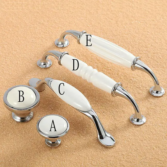 Best Price Dresser Pull Ceramic Drawer Pulls Knobs Handles Cabinet Knob Kitchen Furniture Handle Hardware Gold Silver White Chrome Modern Best Price Dresser Pull Ceramic Drawer Pulls Knobs Handles Cabinet Knob Kitchen Furniture Handle Hardware Gold Silver White Chrome Modern