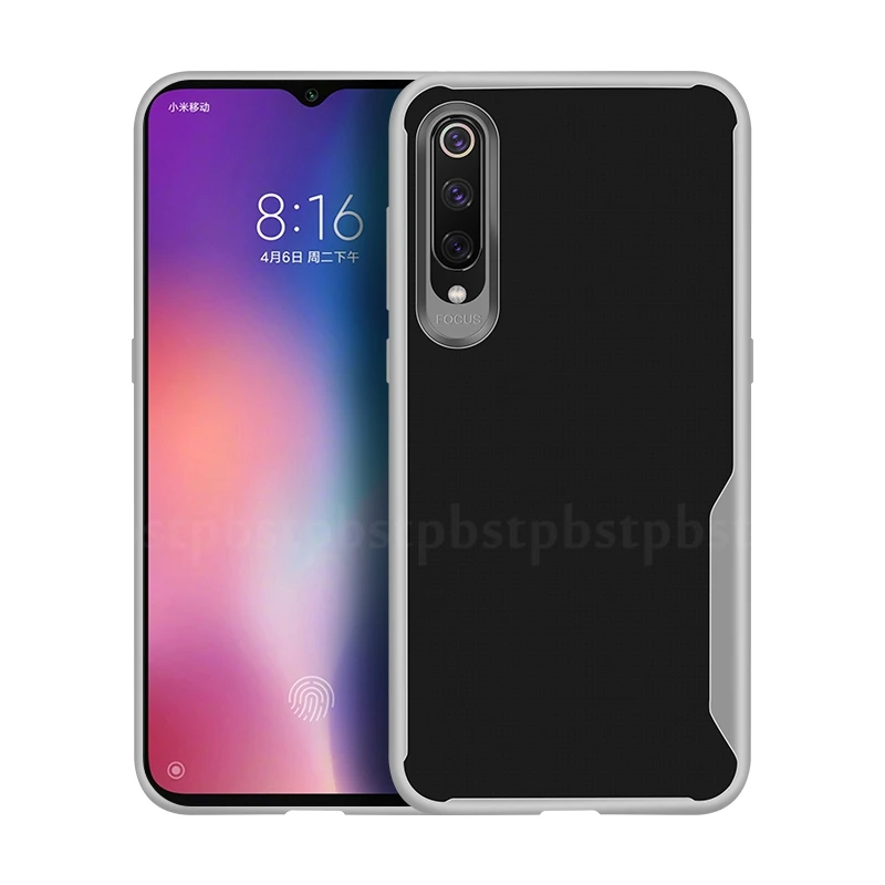 Мягкий резиновый чехол для Xiaomi Redmi Note 7 5 6 Pro прозрачный из ТПУ Mi 9 A2 Lite Mi9