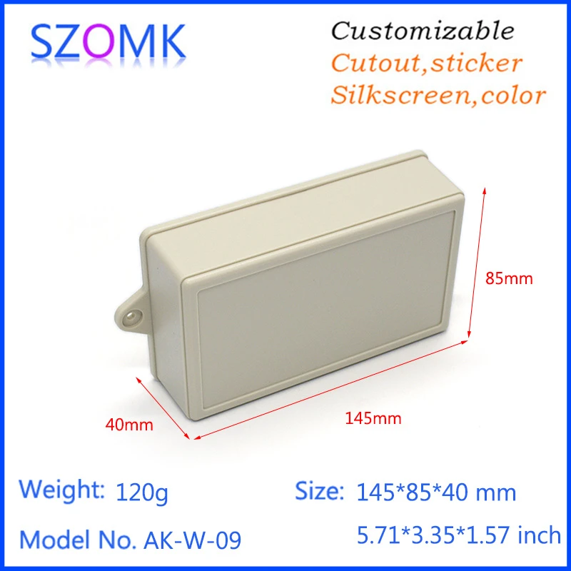One Piece Szomk Plastic Electronics Wall Enclosure Box Plastic Enclosure For Electronics Project Box Diy Motor 145 85 40mm Enclosures For Electronics Enclosure Boxenclosure Electronic Aliexpress