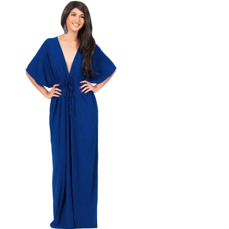 Summer Dress 2018 Long Sexy Casual Boho Beach Tunic Maxi Dress Women Sundress Evening Party XXXXL Dresses Hot Vestidos De Festa Dresses