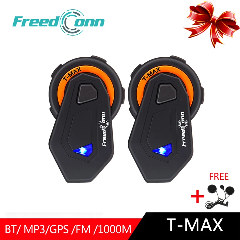 FreedConn 2 stücke T-Max Bluetooth Intercom Headset Motorrad Helm Kopfhörer 6 Fahrer Helm Intercomunicador Moto Sprechanlagen Hifi FreedConn 2 stücke T-Max Bluetooth Intercom Headset Motorrad Helm Kopfhörer 6 Fahrer Helm Intercomunicador Moto Sprechanlagen Hifi
