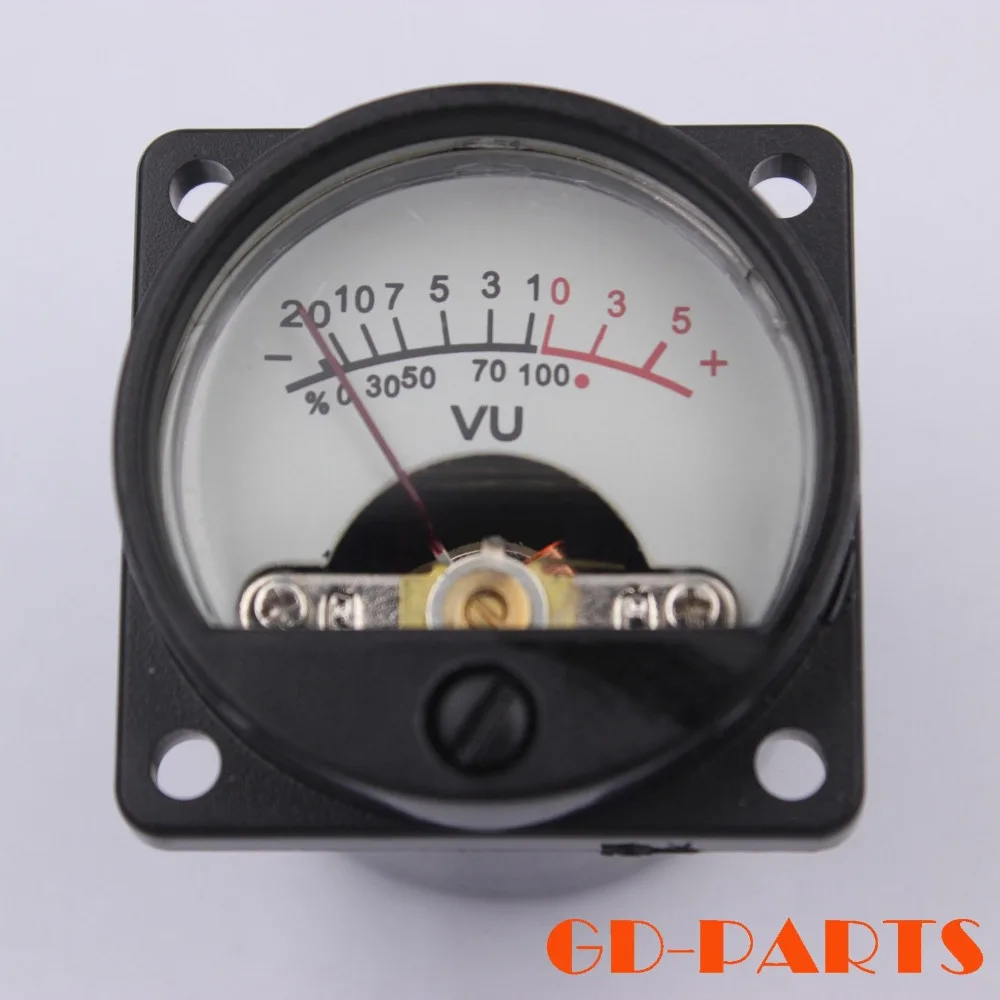 

GD-PARTS 35mm DC 500uA VU Panel Meter With 12V Warm Back Light For Vintage Tube Amplifier CD Player Hifi Audio DIY