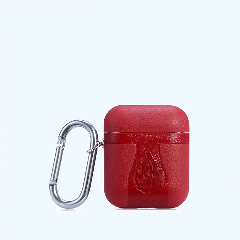 2 IN 1 Aipods Case For Apple AirPods Case Cover Wireless Earphone Protective Cases For Air Pods Leather + TPU Erpods Skin Covers (4)