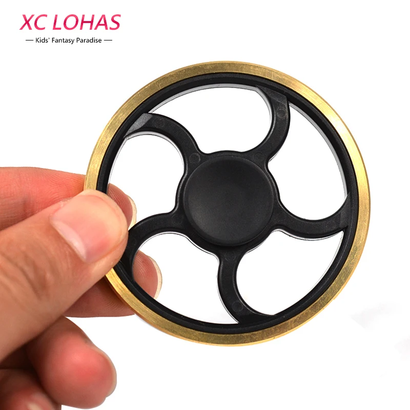 Cheap Round Hand Spinner Anti Stress Fidget Toys Fingertip 