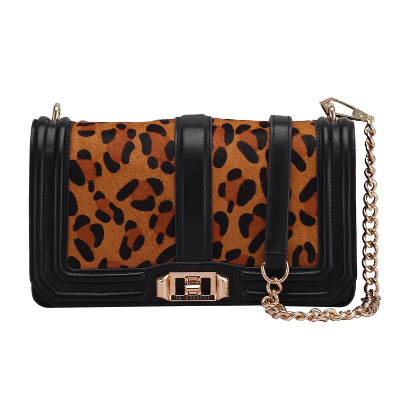 

2019 Ladies Leopard High Quality Shoulder Bags Luxury Handbags Leather Bag Fashion Messenger Bag Party Crossbody Bag For Women